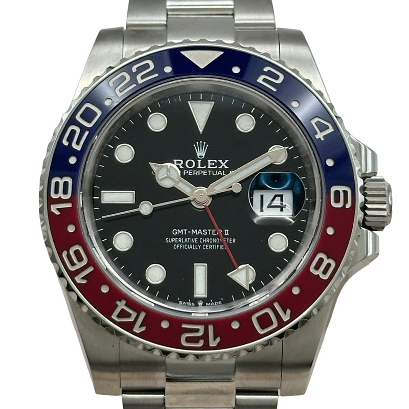 ロレックス ROLEX GMTマスター2 126710BLRO ブラック ステンレス
