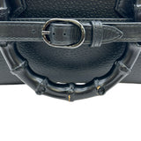 グッチ GUCCI ダイアナスモールバッグ 702732 ブラック レザー レディース ハンドバッグ