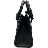 グッチ GUCCI ダイアナスモールバッグ 702732 ブラック レザー レディース ハンドバッグ