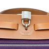 エルメス HERMES エールバッグジップPM □O刻印 カシス/フォーヴ/シルバー金具 トワル/ハンター レディース ショルダーバッグ