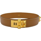 エルメス HERMES コリエドシアンベルト 65 〇Y刻印　(1995年製) ゴールド/ゴールド金具 クシュベル レディース ベルト