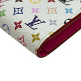 ルイ・ヴィトン LOUIS VUITTON ポルトフォイユ・リサ M27736 マルチカラー キャンバス レディース 二つ折り財布