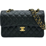 シャネル CHANEL マトラッセ23 A01113 ブラック/ゴールド金具 キャビアスキン レディース ショルダーバッグ