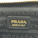 プラダ PRADA トライアングルロゴフォンショルダー 1ZT072 ブラック ゴールド金具 ナイロン レディース ショルダーバッグ