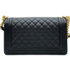 シャネル CHANEL ボーイシャネル25 A67086 ブラック ゴールド金具 キャビアスキン レディース ショルダーバッグ