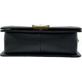 シャネル CHANEL ボーイシャネル25 A67086 ブラック ゴールド金具 キャビアスキン レディース ショルダーバッグ