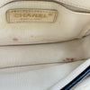 シャネル CHANEL マトラッセ ミニフラップショルダー 31番台 アイボリー/ブラック ゴールド金具 キャビアスキン レディース ショルダーバッグ
