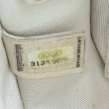 シャネル CHANEL マトラッセ ミニフラップショルダー 31番台 アイボリー/ブラック ゴールド金具 キャビアスキン レディース ショルダーバッグ