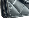 シャネル CHANEL マトラッセ ミニチェーンクラッチ AP2999 ブラック ゴールド金具 ラムスキン レディース ショルダーバッグ