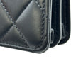 シャネル CHANEL マトラッセ ミニチェーンクラッチ AP2999 ブラック ゴールド金具 ラムスキン レディース ショルダーバッグ