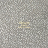 エルメス HERMES ピコタンロックPM D刻印 グリアスファルト ゴールド金具 トリヨンモーリス レディース ハンドバッグ
