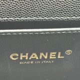 シャネル CHANEL ボーイシャネル25 A67086 ブラック ゴールド金具 キャビアスキン レディース ショルダーバッグ