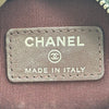 シャネル CHANEL マトラッセラウンドチェーンショルダー A70657 26番台 ネイビー シルバー金具 キャビアスキン レディース ショルダーバッグ