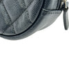 シャネル CHANEL マトラッセラウンドチェーンショルダー A70657 26番台 ネイビー シルバー金具 キャビアスキン レディース ショルダーバッグ