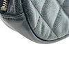 シャネル CHANEL マトラッセラウンドチェーンショルダー A70657 26番台 ネイビー シルバー金具 キャビアスキン レディース ショルダーバッグ