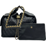 シャネル CHANEL CHANEL25 スモール AS5293 ブラック ゴールド金具 キャビアスキン レディース ショルダーバッグ