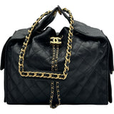 シャネル CHANEL CHANEL25 スモール AS5293 ブラック ゴールド金具 キャビアスキン レディース ショルダーバッグ