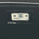 シャネル CHANEL トップハンドルバニティチェーンショルダー AP5195 ブラック ゴールド金具 リザード型押し レディース ショルダーバッグ