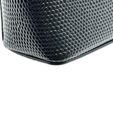 シャネル CHANEL トップハンドルバニティチェーンショルダー AP5195 ブラック ゴールド金具 リザード型押し レディース ショルダーバッグ