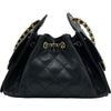 シャネル CHANEL CHANEL25ミニ AS5631 ブラック ゴールド金具 キャビアスキン レディース ショルダーバッグ
