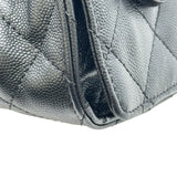 シャネル CHANEL CHANEL25ミニ AS5631 ブラック ゴールド金具 キャビアスキン レディース ショルダーバッグ
