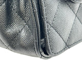 シャネル CHANEL CHANEL25ミニ AS5631 ブラック ゴールド金具 キャビアスキン レディース ショルダーバッグ