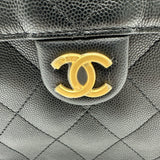 シャネル CHANEL CHANEL25 ラージ AS5553 ブラック ゴールド金具 キャビアスキン レディース ショルダーバッグ
