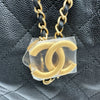 シャネル CHANEL CHANEL25 ラージ AS5553 ブラック ゴールド金具 キャビアスキン レディース ショルダーバッグ