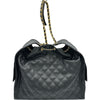 シャネル CHANEL CHANEL25 ラージ AS5553 ブラック ゴールド金具 キャビアスキン レディース ショルダーバッグ