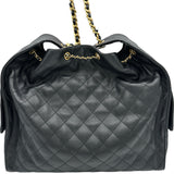 シャネル CHANEL CHANEL25 ラージ AS5553 ブラック ゴールド金具 キャビアスキン レディース ショルダーバッグ