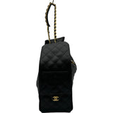 シャネル CHANEL CHANEL25 ラージ AS5553 ブラック ゴールド金具 キャビアスキン レディース ショルダーバッグ