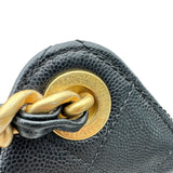 シャネル CHANEL CHANEL25 ラージ AS5533 ブラック ゴールド金具 キャビアスキン レディース ショルダーバッグ