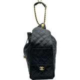 シャネル CHANEL CHANEL25 ラージ AS5533 ブラック ゴールド金具 キャビアスキン レディース ショルダーバッグ