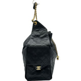 シャネル CHANEL CHANEL25 ラージ AS5533 ブラック ゴールド金具 キャビアスキン レディース ショルダーバッグ