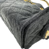 シャネル CHANEL CHANEL25 ミニ AS5631 ブラック ゴールド金具 デニム レディース ショルダーバッグ