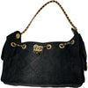 シャネル CHANEL CHANEL25 ミニ AS5631 ブラック ゴールド金具 デニム レディース ショルダーバッグ