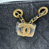 シャネル CHANEL CHANEL25 ミニ AS5631 ブラック ゴールド金具 デニム レディース ショルダーバッグ