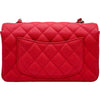 シャネル CHANEL ミニマトラッセ20 A69900 25番台 レッド シルバー金具 キャビアスキン レディース ショルダーバッグ