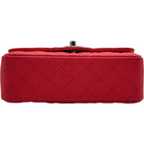 シャネル CHANEL ミニマトラッセ20 A69900 25番台 レッド シルバー金具 キャビアスキン レディース ショルダーバッグ