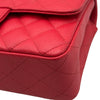 シャネル CHANEL ミニマトラッセ20 A69900 25番台 レッド シルバー金具 キャビアスキン レディース ショルダーバッグ