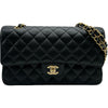 シャネル CHANEL マトラッセ 25 A01112 ブラック ゴールド金具 キャビアスキン レディース ショルダーバッグ