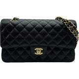 シャネル CHANEL マトラッセ 25 A01112 ブラック ゴールド金具 キャビアスキン レディース ショルダーバッグ