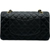 シャネル CHANEL マトラッセ 25 A01112 ブラック ゴールド金具 キャビアスキン レディース ショルダーバッグ