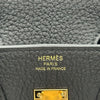 エルメス HERMES バーキン25 K刻印　(2025年製) ブラック ゴールド金具 トゴ レディース ハンドバッグ