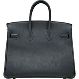 エルメス HERMES バーキン25 K刻印　(2025年製) ブラック ゴールド金具 トゴ レディース ハンドバッグ