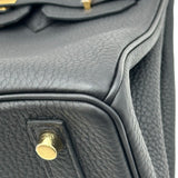エルメス HERMES バーキン25 K刻印　(2025年製) ブラック ゴールド金具 トゴ レディース ハンドバッグ