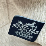 エルメス HERMES ブリッドアブラックPM　 オレンジ シルバー金具 トワル レディース ハンドバッグ