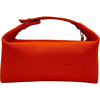 エルメス HERMES ブリッドアブラックPM　 オレンジ シルバー金具 トワル レディース ハンドバッグ
