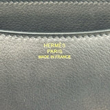 エルメス HERMES コンスタンス3ミニ Z刻印 (2021年製) ブラック ピンクゴールド金具 エヴァーグレイン レディース ショルダーバッグ