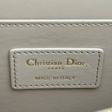クリスチャン・ディオール Christian Dior アンジュ ピンクベージュ系 ゴールド金具 カーフスキン/カナージュ レディース ショルダーバッグ
